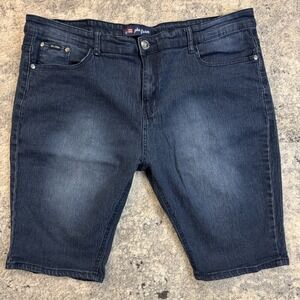 Phat Farm Jean Shorts Mens Size 40 Blue Y2K Vintage